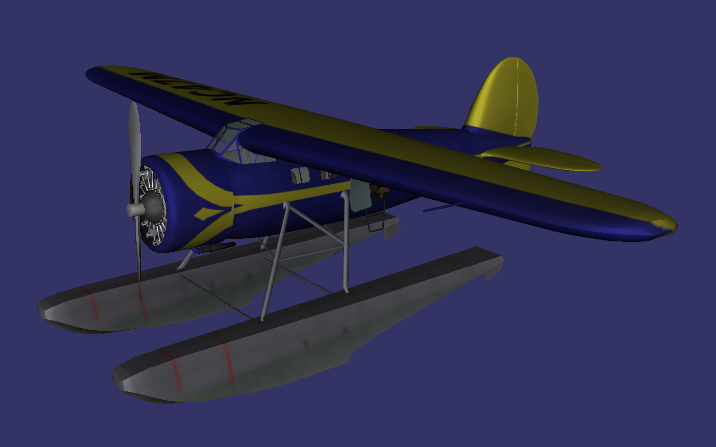 Lockheed Vega with floats preview image 1